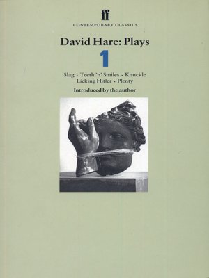 cover image of David Hare Plays 1